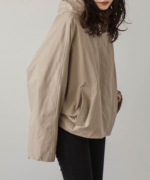 AMELY(エミリー)の「マウンテンパーカーブルゾン(マウンテンパーカー・レディース・アイボリー/ベージュ/ブラック・フリー)」の20枚目の写真