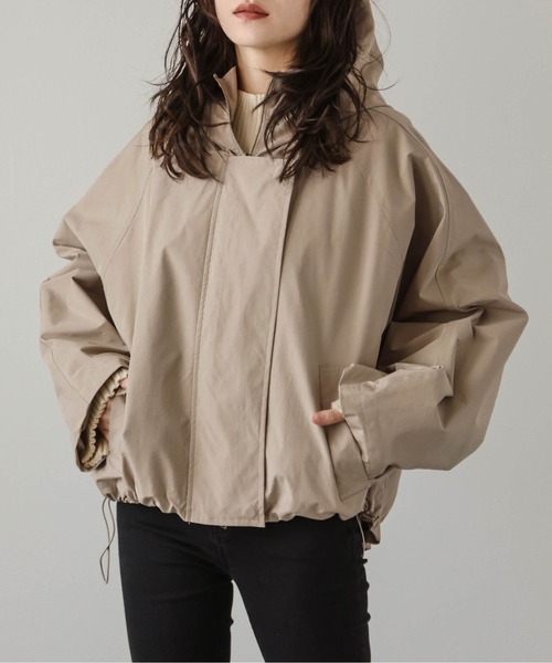 AMELY(エミリー)の「マウンテンパーカーブルゾン(マウンテンパーカー・レディース・アイボリー/ベージュ/ブラック・フリー)」の21枚目の写真