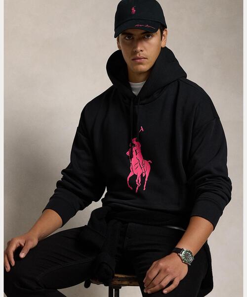 Pink Pony リラックス フィット フーディ