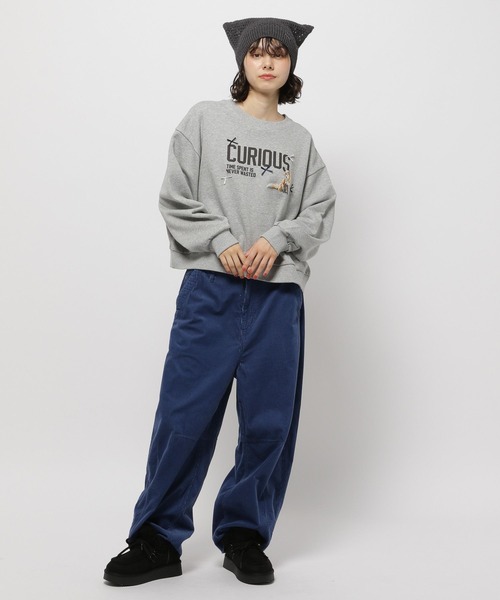 niko and（ニコアンド）の「アニマル&3Dモチーフプルオーバー