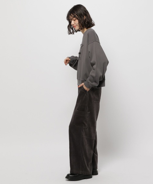 ニコアンド　aimiロゴプリスウェット　新品タグ付き Make stuff '25] aimiロゴプリスウェット | [公式]ニコアンド（niko