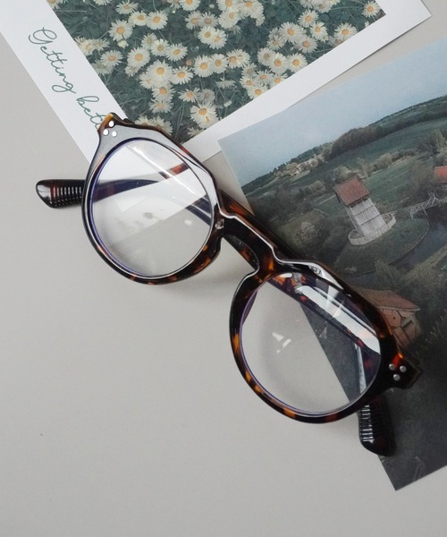 Port（ポート）の「【 Port / ポート 】 クラシック クラウンパント 伊達メガネ（メガネ・レディース・ブラウン/ブラック/ブラウン系その他・FREE）」の6枚目の写真