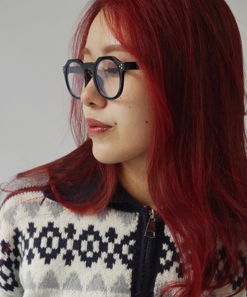 Port（ポート）の「【 Port / ポート 】 クラシック クラウンパント 伊達メガネ（メガネ・レディース・ブラウン/ブラック/ブラウン系その他・FREE）」の8枚目の写真