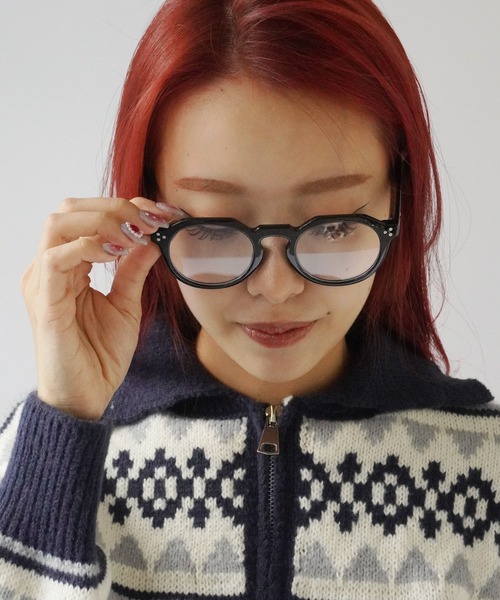 Port（ポート）の「【 Port / ポート 】 クラシック クラウンパント 伊達メガネ（メガネ・レディース・ブラウン/ブラック/ブラウン系その他・FREE）」の9枚目の写真