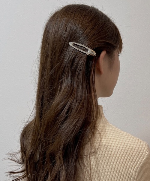 ciite'（シーテ）の「メタルデザイン ヘアクリップ（バレッタ/ヘアクリップ・レディース・ゴールド/シルバー・FREE）」の3枚目の写真