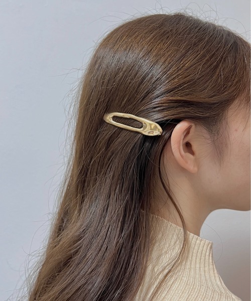 ciite'（シーテ）の「メタルデザイン ヘアクリップ（バレッタ/ヘアクリップ・レディース・ゴールド/シルバー・FREE）」の6枚目の写真