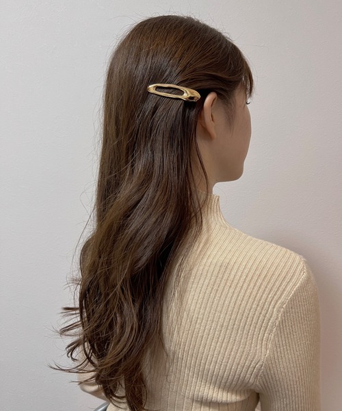 ciite'（シーテ）の「メタルデザイン ヘアクリップ（バレッタ/ヘアクリップ・レディース・ゴールド/シルバー・FREE）」の7枚目の写真