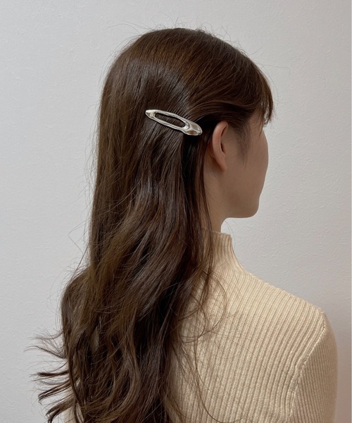 ciite'（シーテ）の「メタルデザイン ヘアクリップ（バレッタ/ヘアクリップ・レディース・ゴールド/シルバー・FREE）」の8枚目の写真