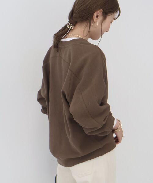 CIASENSE（シアセンス）の「Wool Mix Dropped Shoulder