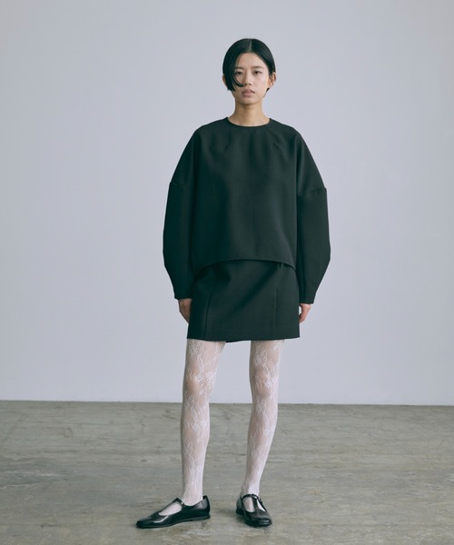 EN NEUME(エンノイム)の「【Set Up】Pants Under Mini Skirt(スカート・レディース・ネイビー/ブラック/グレー・FREE)」の12枚目の写真