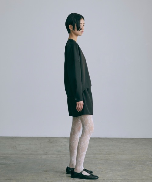 EN NEUME(エンノイム)の「【Set Up】Pants Under Mini Skirt(スカート・レディース・ネイビー/ブラック/グレー・FREE)」の11枚目の写真