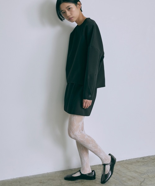 EN NEUME(エンノイム)の「【Set Up】Pants Under Mini Skirt(スカート・レディース・ネイビー/ブラック/グレー・FREE)」の15枚目の写真