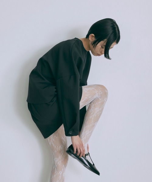 EN NEUME(エンノイム)の「【Set Up】Pants Under Mini Skirt(スカート・レディース・ネイビー/ブラック/グレー・FREE)」の8枚目の写真
