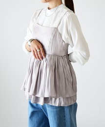 and it_ | シャイニーサテンキャミソールビスチェ(キャミソール)