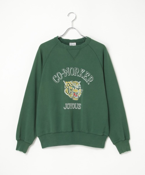 セール】トラカレッジプリント 裏毛トレーナー（スウェット）｜POWER