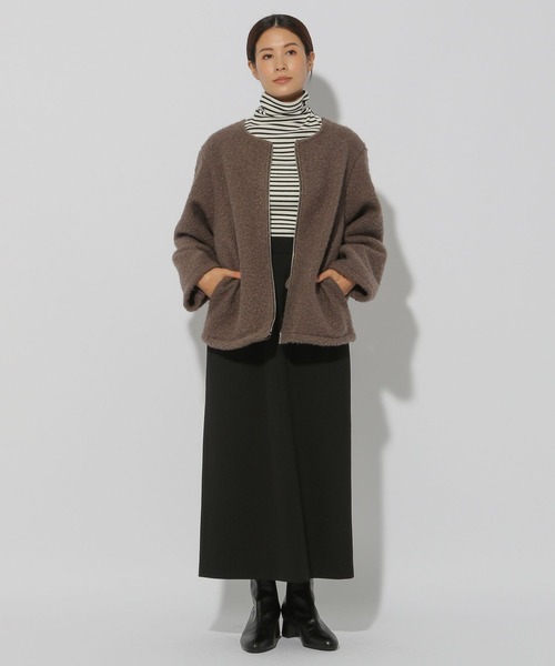 スリムウォームナロースカート＜低身長サイズあり＞/133684（スカート）｜Elura（エルーラ）