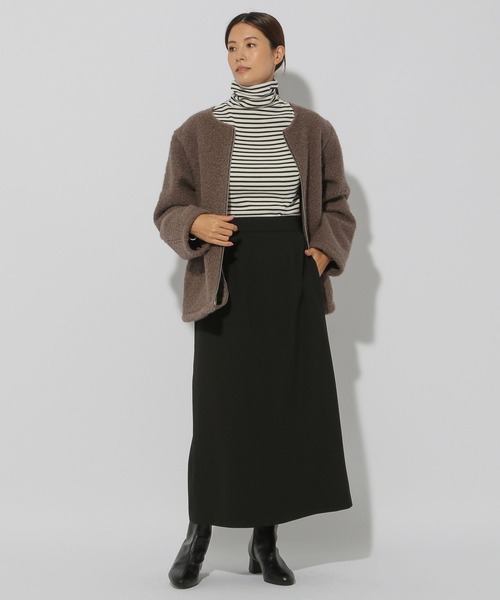 スリムウォームナロースカート＜低身長サイズあり＞/133684（スカート）｜Elura（エルーラ）