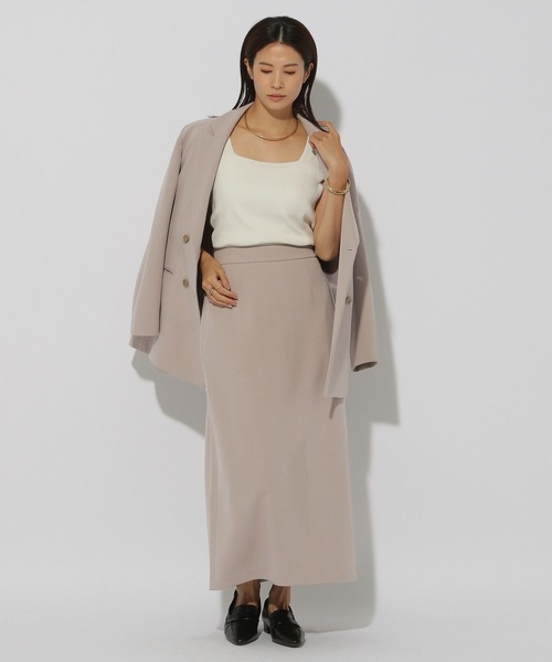 スリムウォームナロースカート＜低身長サイズあり＞/133684（スカート）｜Elura（エルーラ）