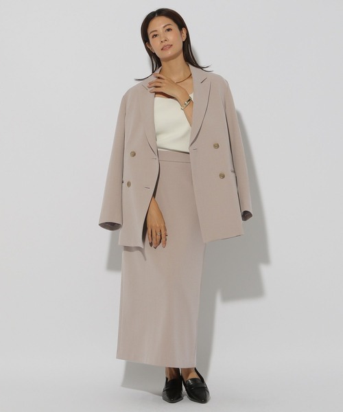 スリムウォームナロースカート＜低身長サイズあり＞/133684（スカート）｜Elura（エルーラ）