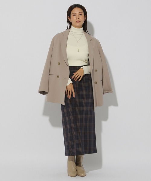 スリムウォームナロースカート＜低身長サイズあり＞/133684（スカート）｜Elura（エルーラ）