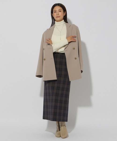 スリムウォームナロースカート＜低身長サイズあり＞/133684（スカート）｜Elura（エルーラ）