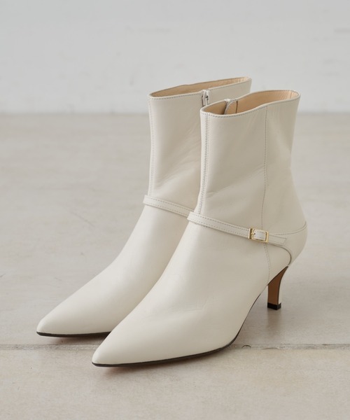 2.718】ベルトショートブーツ