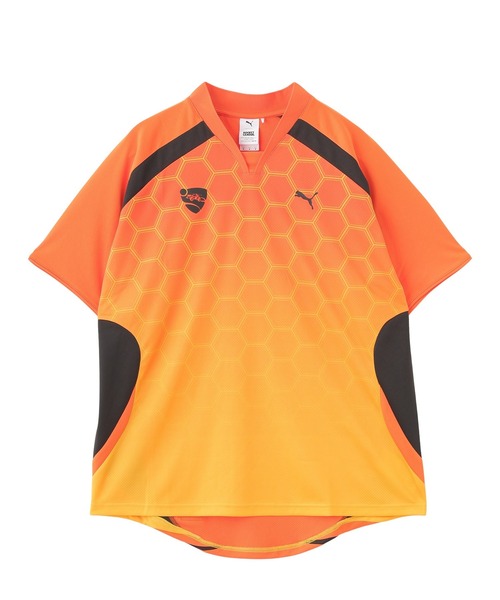 【PUMA】レア！トップス サッカー メンズM オレンジ スポーツウェア 香港 PUMA】レア！トップス サッカー メンズM オレンジ スポーツ
