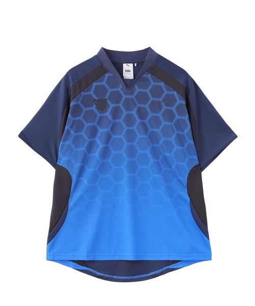 PUMA（プーマ）の「PUMA X ROCKET LEAGUE FOOTBALL JERSEY 627434（Tシャツ/カットソー・メンズ・オレンジ/ブルー・M/L）」の4枚目の写真