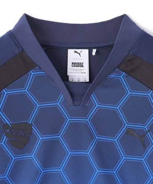 PUMA（プーマ）の「PUMA X ROCKET LEAGUE FOOTBALL JERSEY 627434（Tシャツ/カットソー・メンズ・オレンジ/ブルー・M/L）」の6枚目の写真