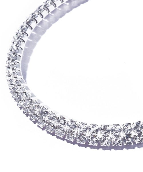 les bon bon】princess double bracelet silver BOB604 les bon bon】princess double bracelet silver BOB604