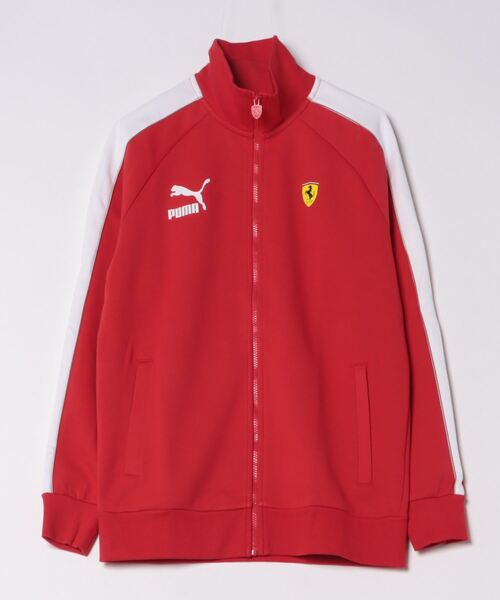 Puma フェラーリ 赤 ジャージ 限定品】 PUMA プーマ フェラーリ コラボアイテム ジャージ 赤