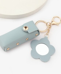 Mignonjour（ミニョンジュール）の「Mignonjour/リップケース付きチャーム フラワー M2586（キーホルダー）」