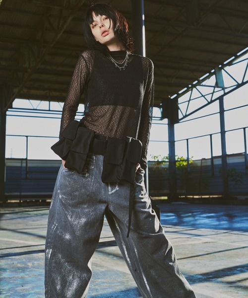 AFF AIVER（エイエフエフアイバー）の「AFF AIVER　サージカルボールチェーンネックレス（ネックレス・メンズ・シルバー/シルバー系・LARGE/MEDIUM）」の11枚目の写真