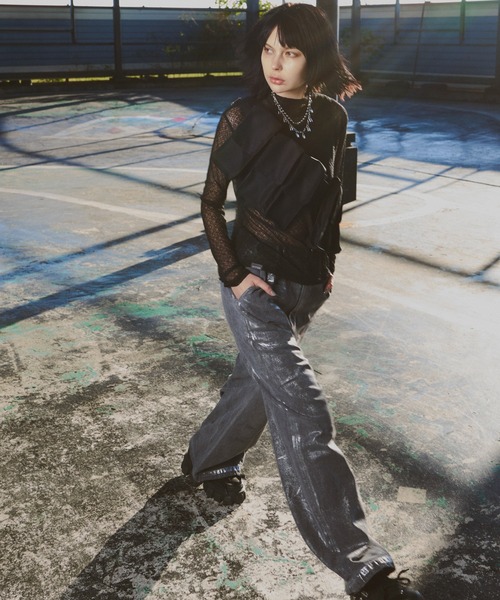 AFF AIVER（エイエフエフアイバー）の「AFF AIVER　サージカルボールチェーンネックレス（ネックレス・メンズ・シルバー/シルバー系・LARGE/MEDIUM）」の12枚目の写真