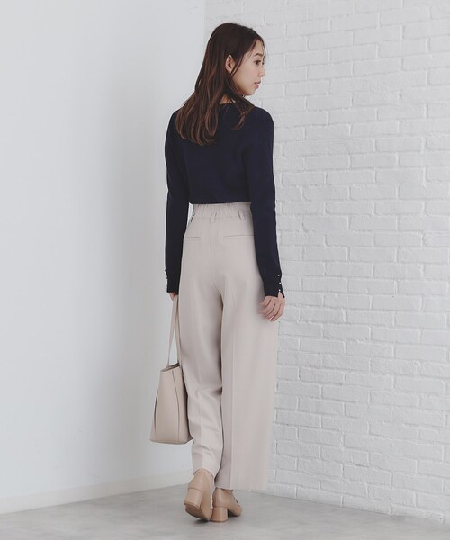 セール】《6color/S-LLsize》ラメ混Vネックニット【洗濯機洗い可