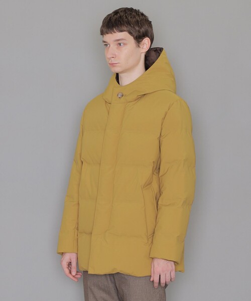 MACKINTOSH LONDON(マッキントッシュ ロンドン)の「パーテックスノンキルトダウンパーカー(ダウンジャケット/コート・メンズ・イエロー系その他2/ブラック・38/40/42)」の7枚目の写真