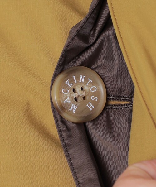 MACKINTOSH LONDON(マッキントッシュ ロンドン)の「パーテックスノンキルトダウンパーカー(ダウンジャケット/コート・メンズ・イエロー系その他2/ブラック・38/40/42)」の12枚目の写真
