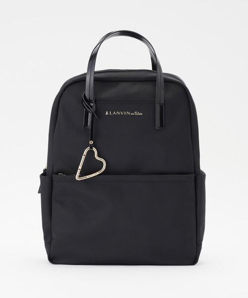 LANVIN ブラック リュック LANVIN ブラックリュック