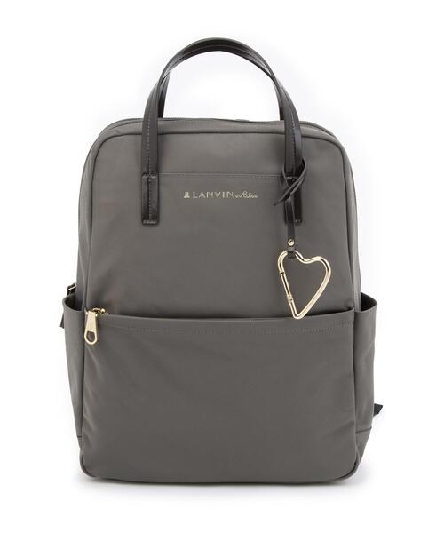 LANVIN ランバン　リュック バックパック　　ハートカラビナリュック マルク ハートカラビナリュック 484214|LANVIN en Bleu | LANVIN