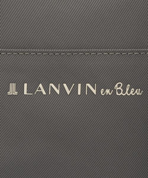 LANVIN en Bleu（ランバンオンブルー）の「マルク　ハートカラビナリュック 484214（バックパック/リュック・レディース・チャコールグレー/ブラック・FREE）」の7枚目の写真