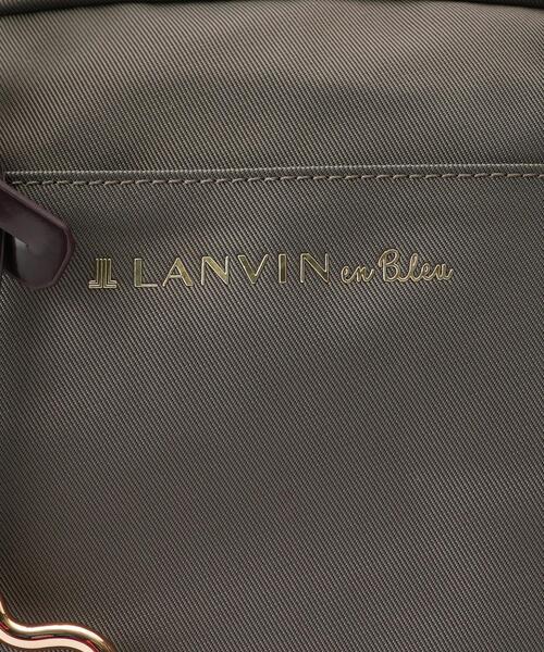 LANVIN en Bleu（ランバンオンブルー）の「マルク　ハートカラビナリュック 484214（バックパック/リュック・レディース・チャコールグレー/ブラック・FREE）」の20枚目の写真