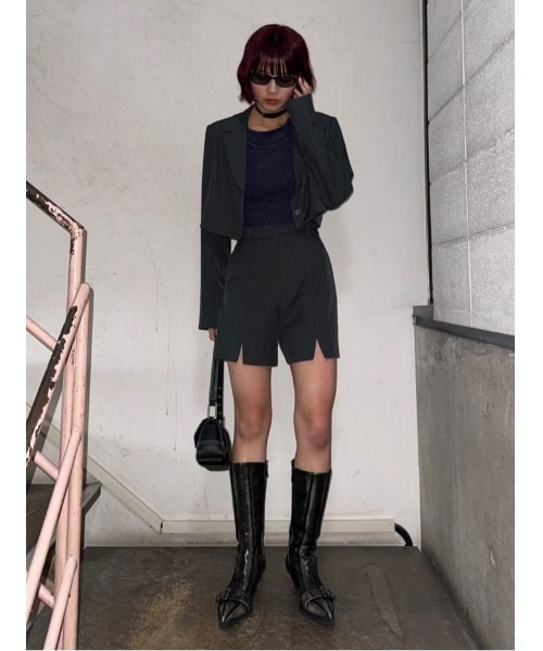 セール】POINTED TOE TINY BOOTS ポインテッド トゥ タイニー ブーツ