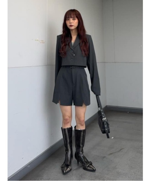 セール】POINTED TOE TINY BOOTS ポインテッド トゥ タイニー ブーツ