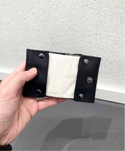 LAKOLE（ラコレ）の「PUポケットティッシュケース / 250983（ポーチ・レディース・ベージュ/チャコール/その他1/ブラック・FREE）」の20枚目の写真