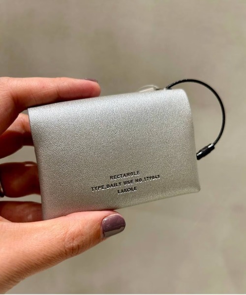 LAKOLE（ラコレ）の「PUポケットティッシュケース / 250983（ポーチ・レディース・ベージュ/チャコール/その他1/ブラック・FREE）」の21枚目の写真