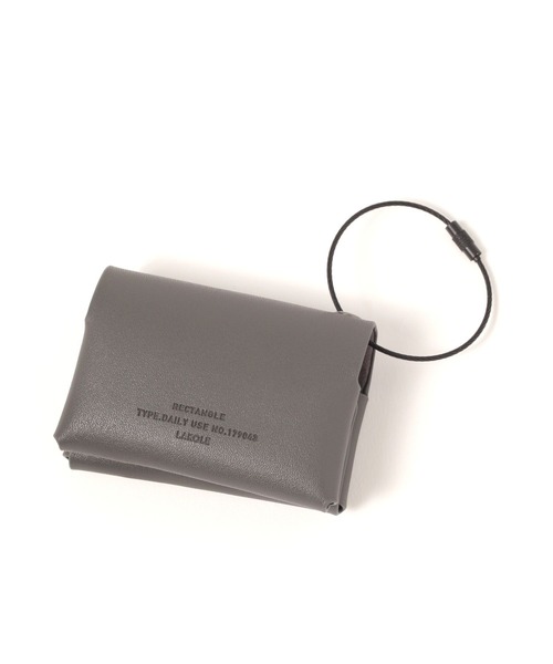 LAKOLE（ラコレ）の「PUポケットティッシュケース / 250983（ポーチ・レディース・ベージュ/チャコール/その他1/ブラック・FREE）」の6枚目の写真