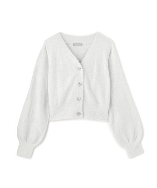 JILL by JILL STUART（ジルバイジルスチュアート）の「◇ラメフェザーカーディガン（カーディガン/ボレロ・レディース・ホワイト/ブラック/ピンク/ピンク系その他・FREE）」の16枚目の写真