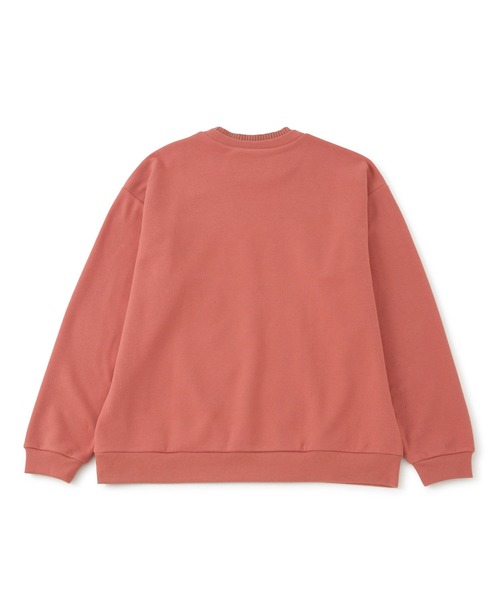  j.n.r.d（ジェー・エヌ・アール・ディー）の「j.n.r.d/リブカラーツイル裏起毛スエット（Tシャツ/カットソー・メンズ・レンガ/オフホワイト/チャコールグレー・LL/L/M）」の5枚目の写真