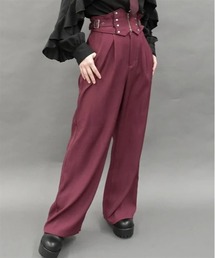 axes femme POETIQUE | コルセットベルトデザインパンツ(その他パンツ)