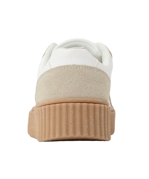 U.S. POLO ASSN.（ユーエスポロアッスン）の「U.S. POLO ASSN. ローカット 厚底 スニーカー（スニーカー・レディース・ホワイト/ベージュ系その他/ブラウン/ブラック/ホワイト×グレー/ピンク・22.5cm/23cm/23.5cm/24cm/24.5cm/25cm/25.5cm/26cm/26.5cm/27cm）」の22枚目の写真